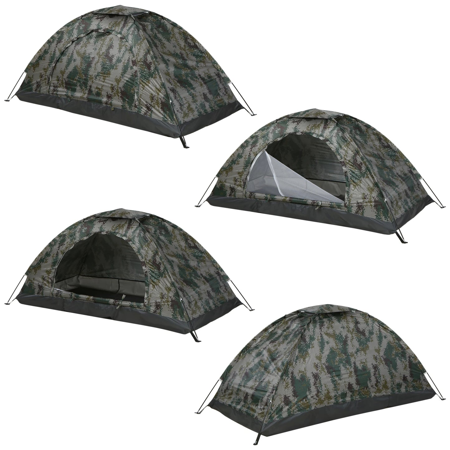 Portable Single-Layer Beach & Camping Tent – UPF 30+ Sun Protection | FORTREK Carefully Selected Gear