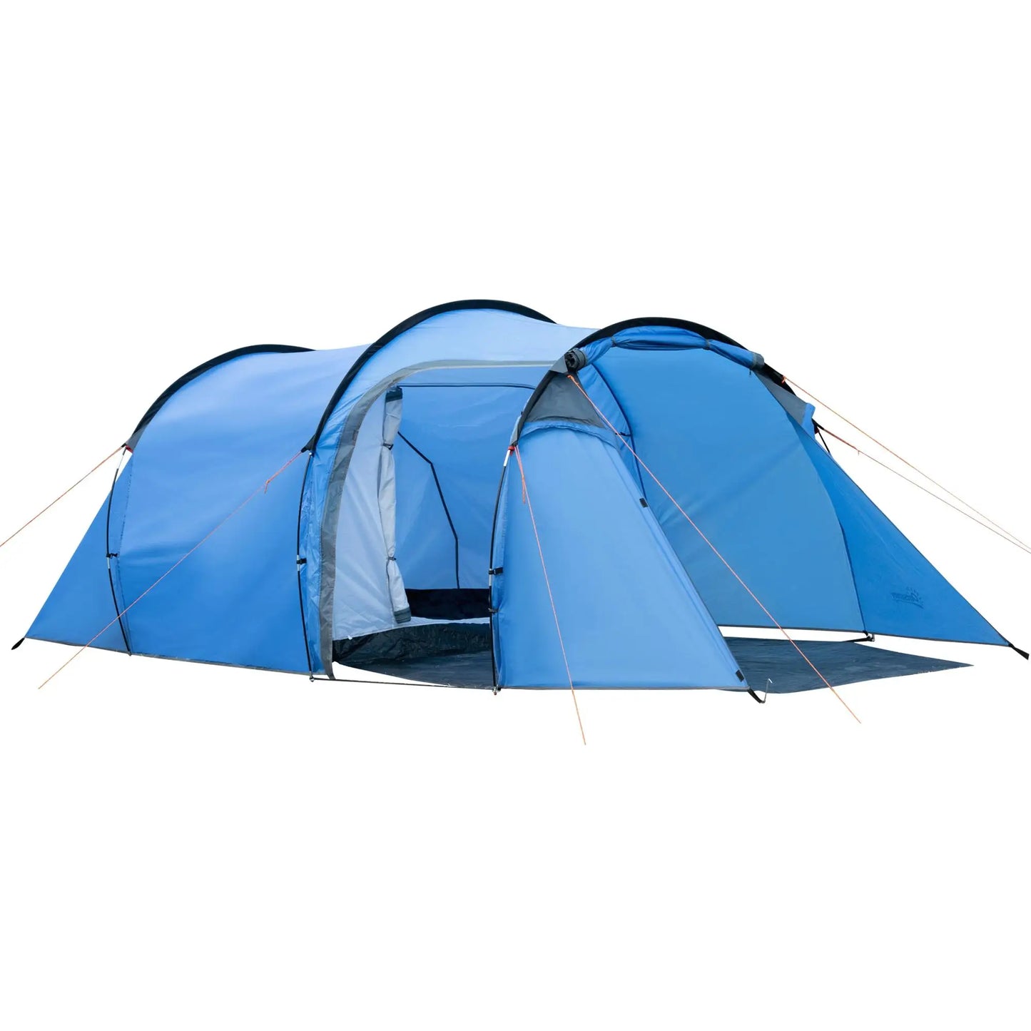 Premium Sky Blue 2-Room Camping Tent with Porch – Weatherproof, Spacious & Easy Setup | FORTREK Carefully Selected Gear