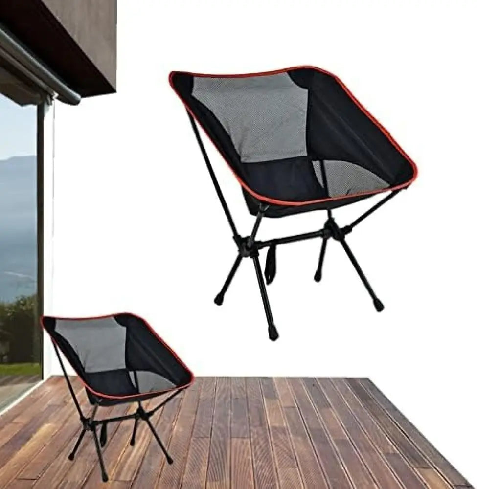 Lightweight Outdoor Folding Chair Camping Portable Seat High Back Fishing Chair