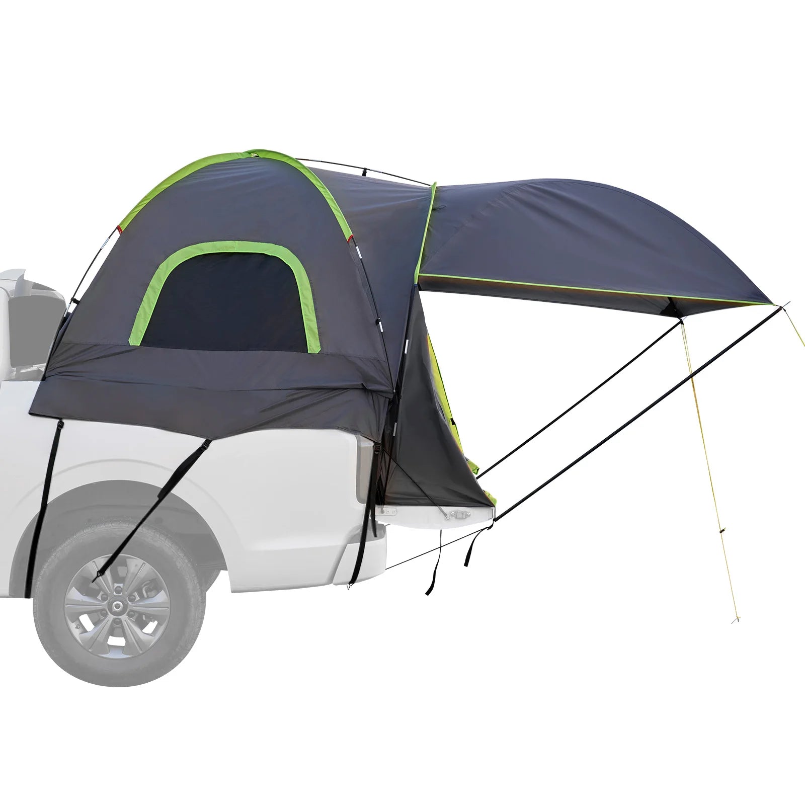Waterproof Pickup Truck Bed Tent for 2–3 Persons – Camping Tent with Rainfly & Air Vents – Fits 5.0–5.2ft Beds – Quick Setup – Outdoor Adventure Shelter | FORTREK Carefully Selected Gear