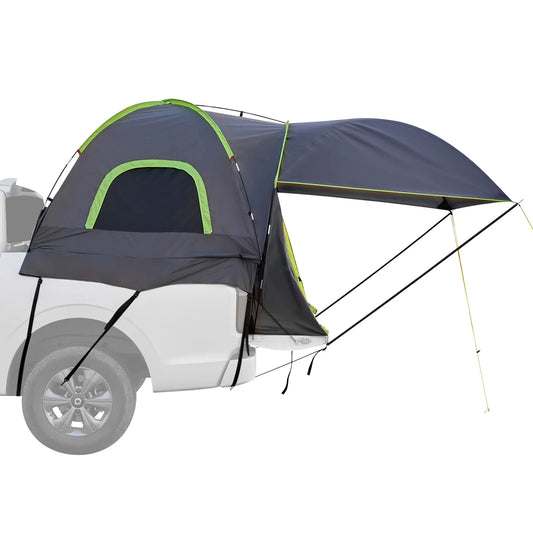 Waterproof Pickup Truck Bed Tent for 2–3 Persons – Camping Tent with Rainfly & Air Vents – Fits 5.0–5.2ft Beds – Quick Setup – Outdoor Adventure Shelter | FORTREK Carefully Selected Gear