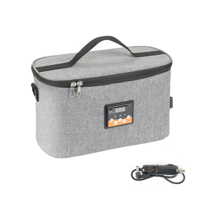 Car Food Warmer Bag 12V – Portable 8L Insulated Heating Lunch Box