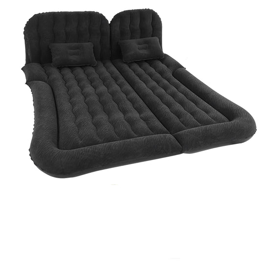 Inflatable Car Mattress with Pump, Portable Backseat Travel Bed for SUV and Camping