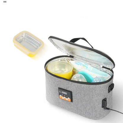 Car Food Warmer Bag 12V – Portable 8L Insulated Heating Lunch Box