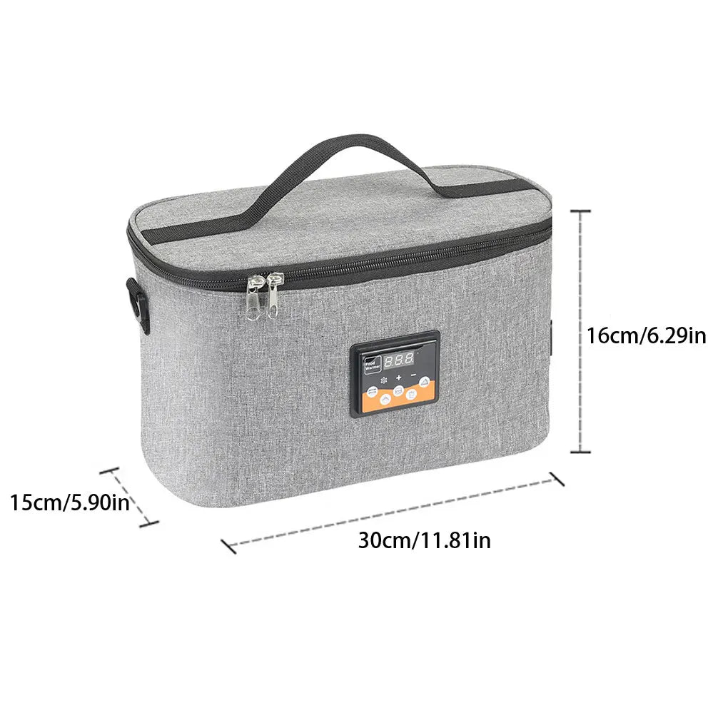 Car Food Warmer Bag 12V – Portable 8L Insulated Heating Lunch Box