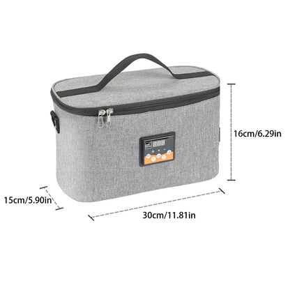 Car Food Warmer Bag 12V – Portable 8L Insulated Heating Lunch Box