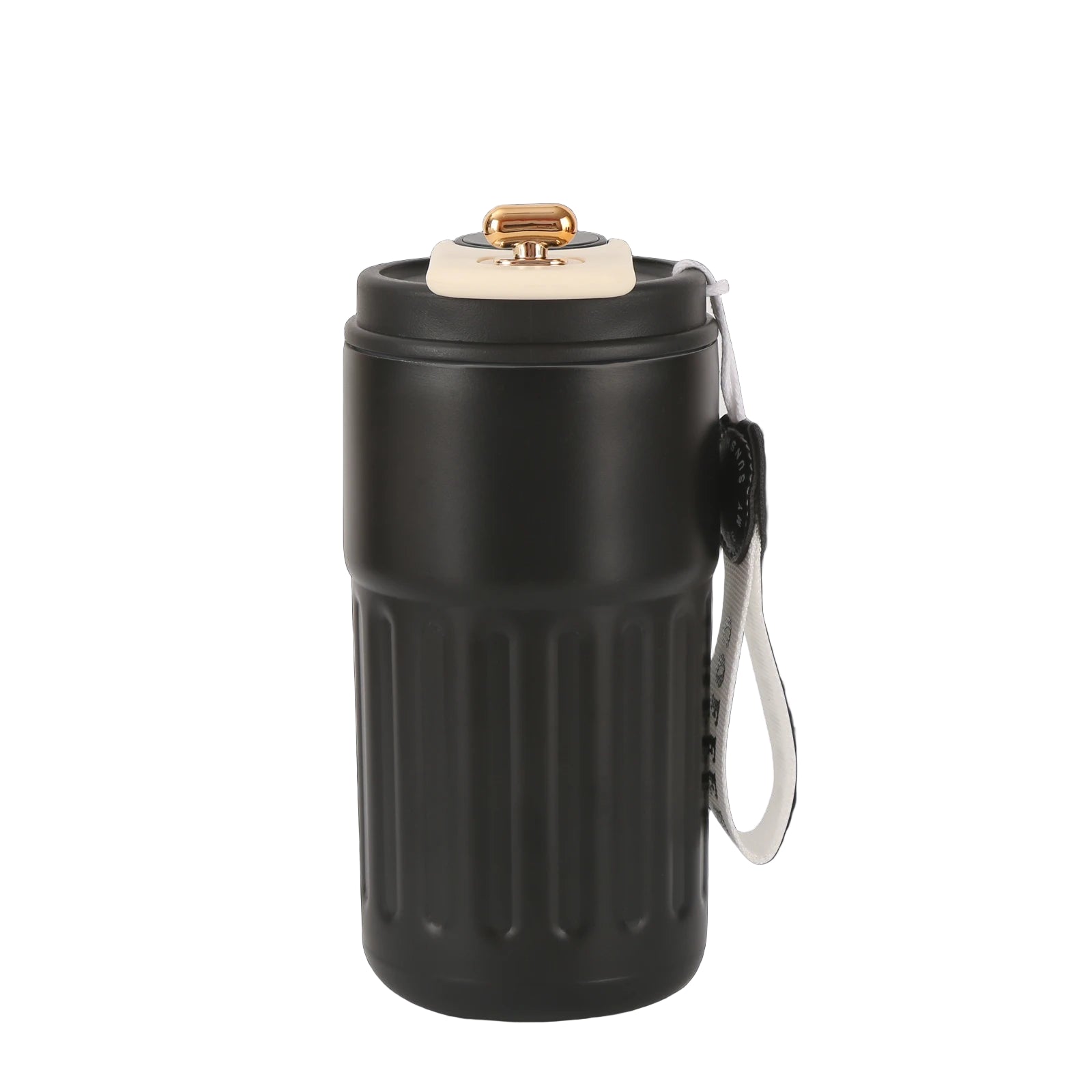 Travel Coffee Mug with LED Temperature Display – Stainless Steel, 420ml